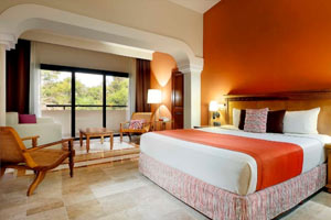 The Garden View Junior Suites at Grand Palladium Colonial Resort and Spa.